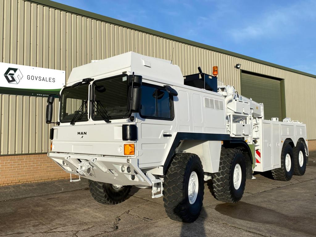 MAN SX45 8x8 recovery truck - Govsales of mod surplus ex army trucks, ex army land rovers and other military vehicles for sale