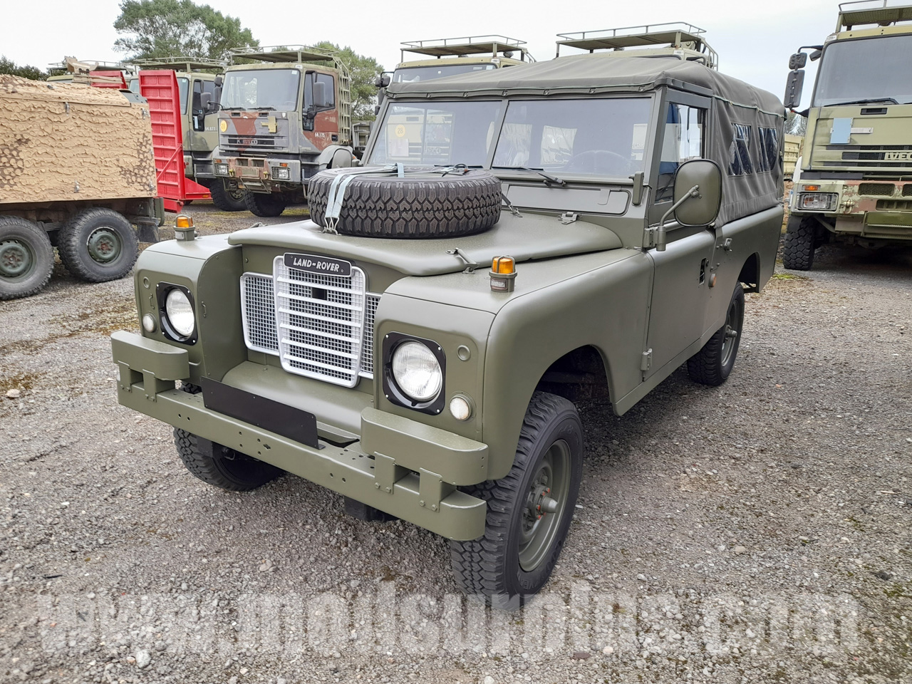 Land Rover Series 3 109 (Diesel) - Govsales of mod surplus ex army trucks, ex army land rovers and other military vehicles for sale